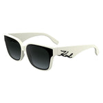 Load image into Gallery viewer, Karl Lagerfeld White Acetate Sunglasses
