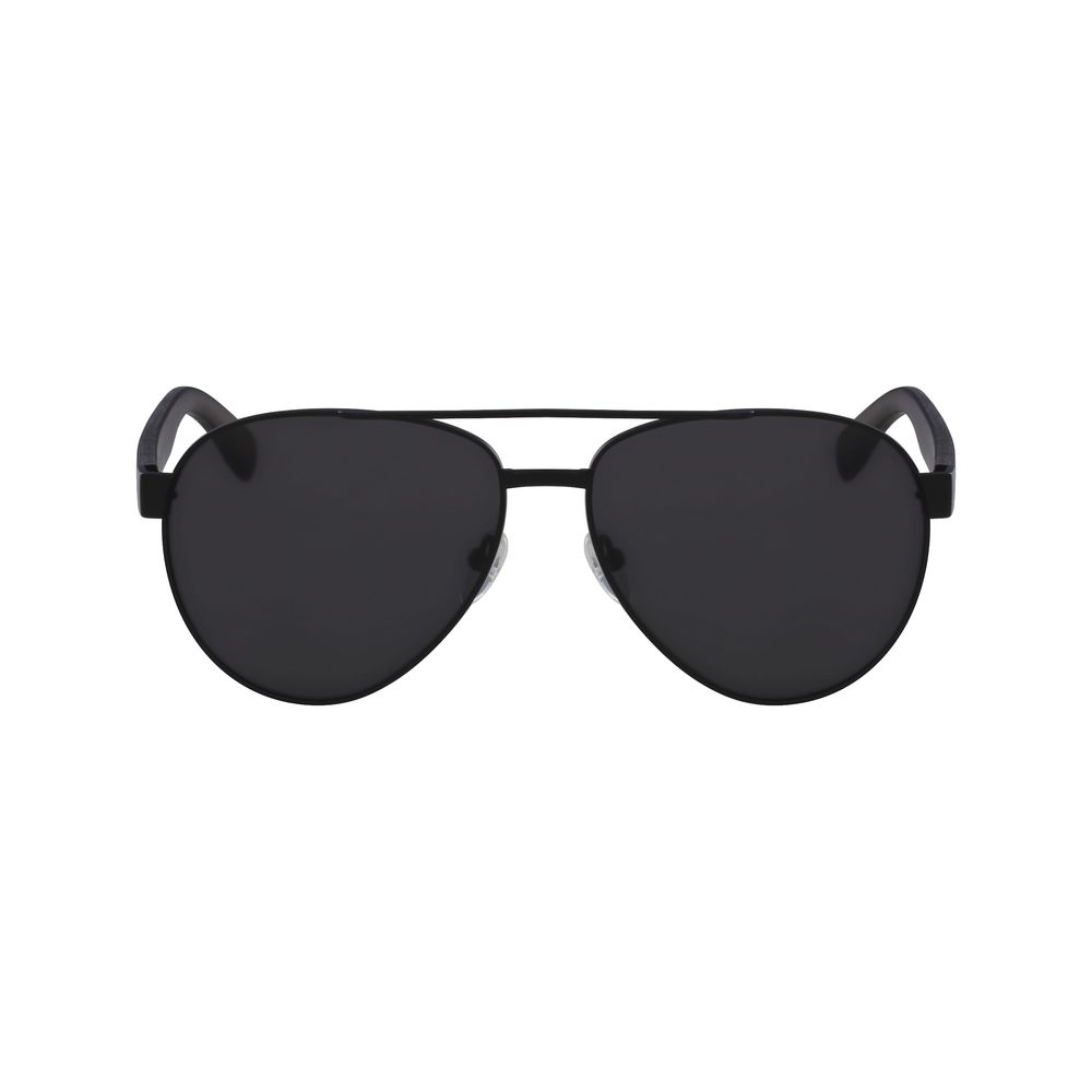 Lacoste black metal sunglasses