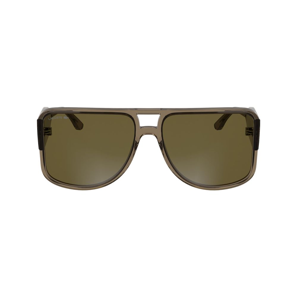 Lacoste brown acetate sunglasses