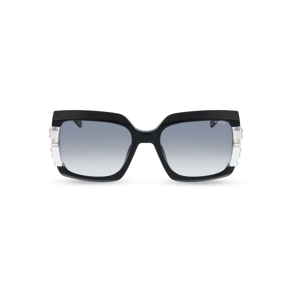 Police black acetate sunglasses