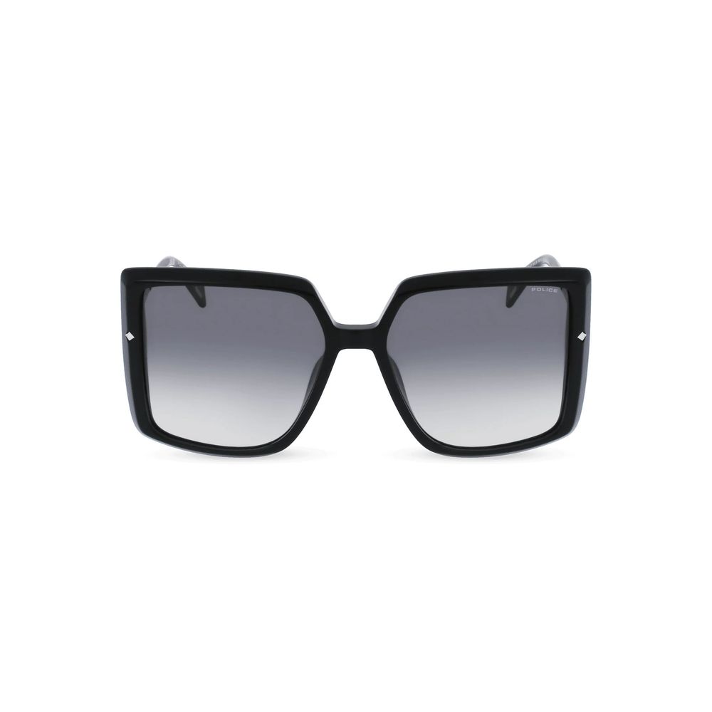 Police black acetate sunglasses