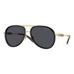 Load image into Gallery viewer, Versace Black Metal Sunglasses
