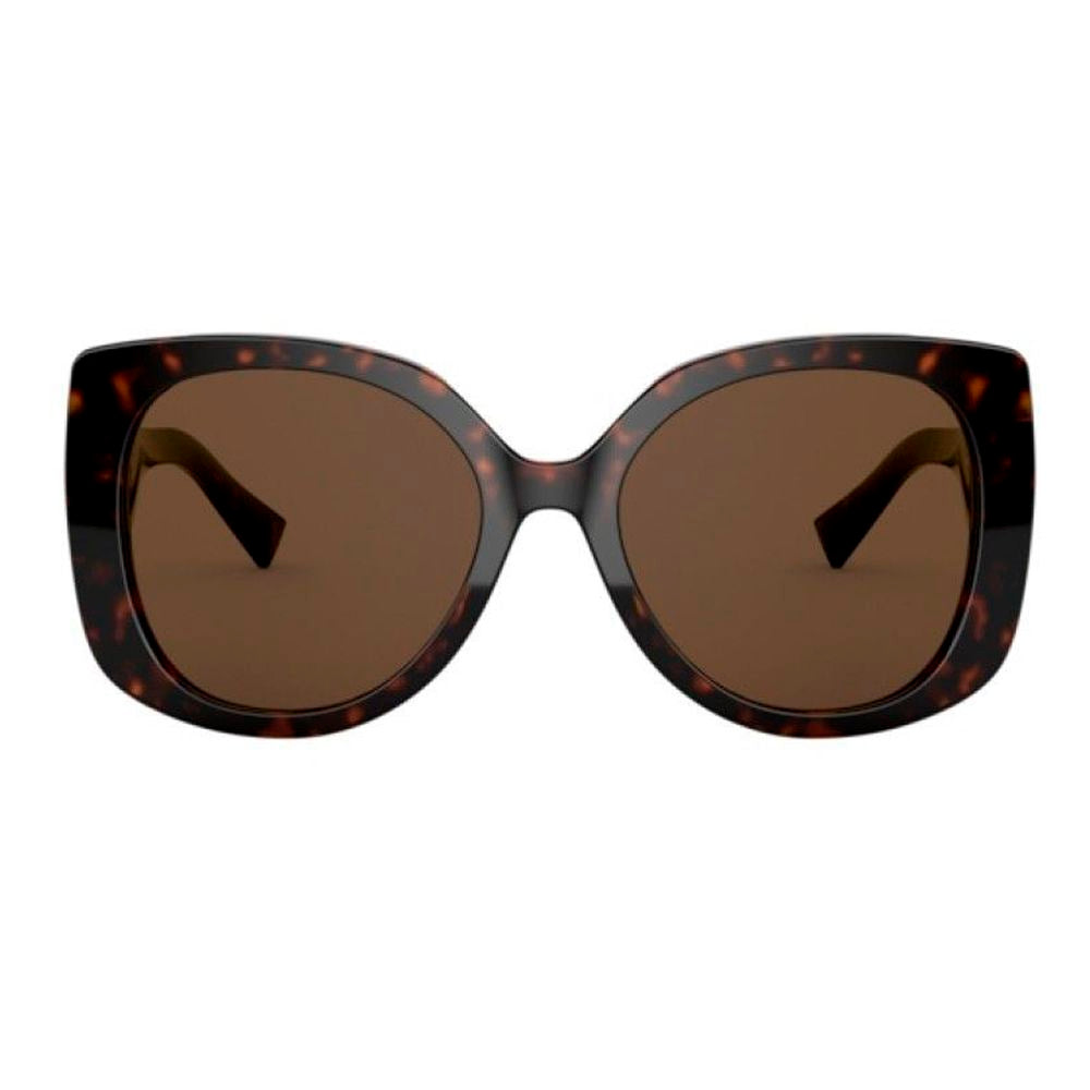 Versace brown acetate sunglasses
