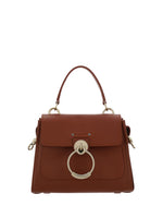 Load image into Gallery viewer, Chloé Brown Calf Leather Tess Handbag

