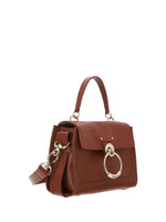Load image into Gallery viewer, Chloé Brown Calf Leather Tess Handbag
