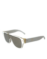 Load image into Gallery viewer, Dolce &amp; Gabbana White Acetate Mirror Lenses DG4356 Sunglasses
