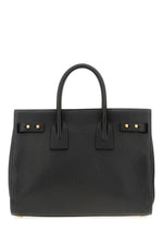 Load image into Gallery viewer, Saint Laurent Black Calf Leather Sac De Jour Handbag
