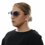Load image into Gallery viewer, Police Blue Metal &amp; Plastic Sunglasses
