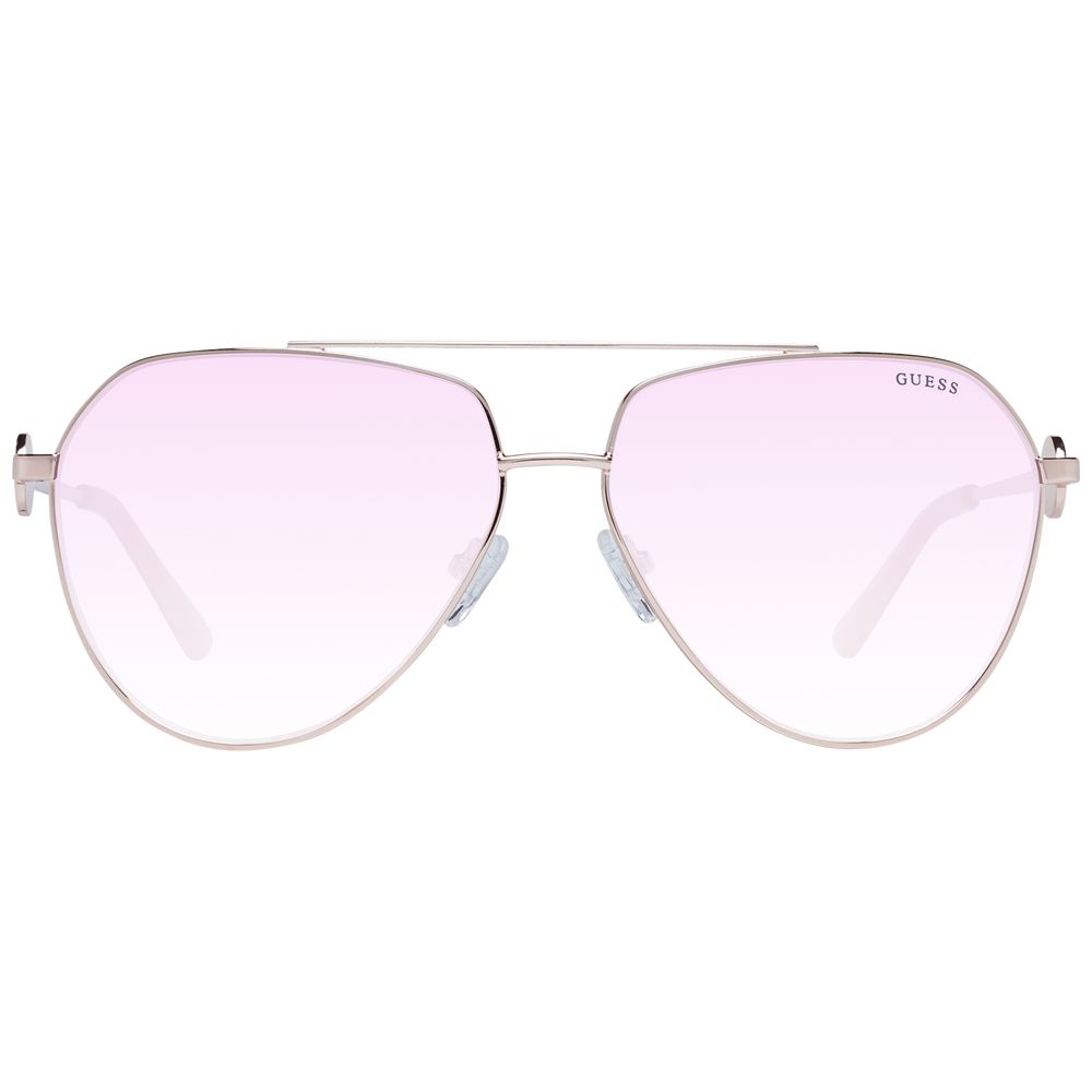 Guess rose gold metal zonnebril