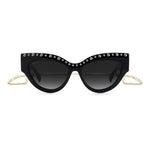 Load image into Gallery viewer, Jimmy Choo Black Acetate Sunglasses
