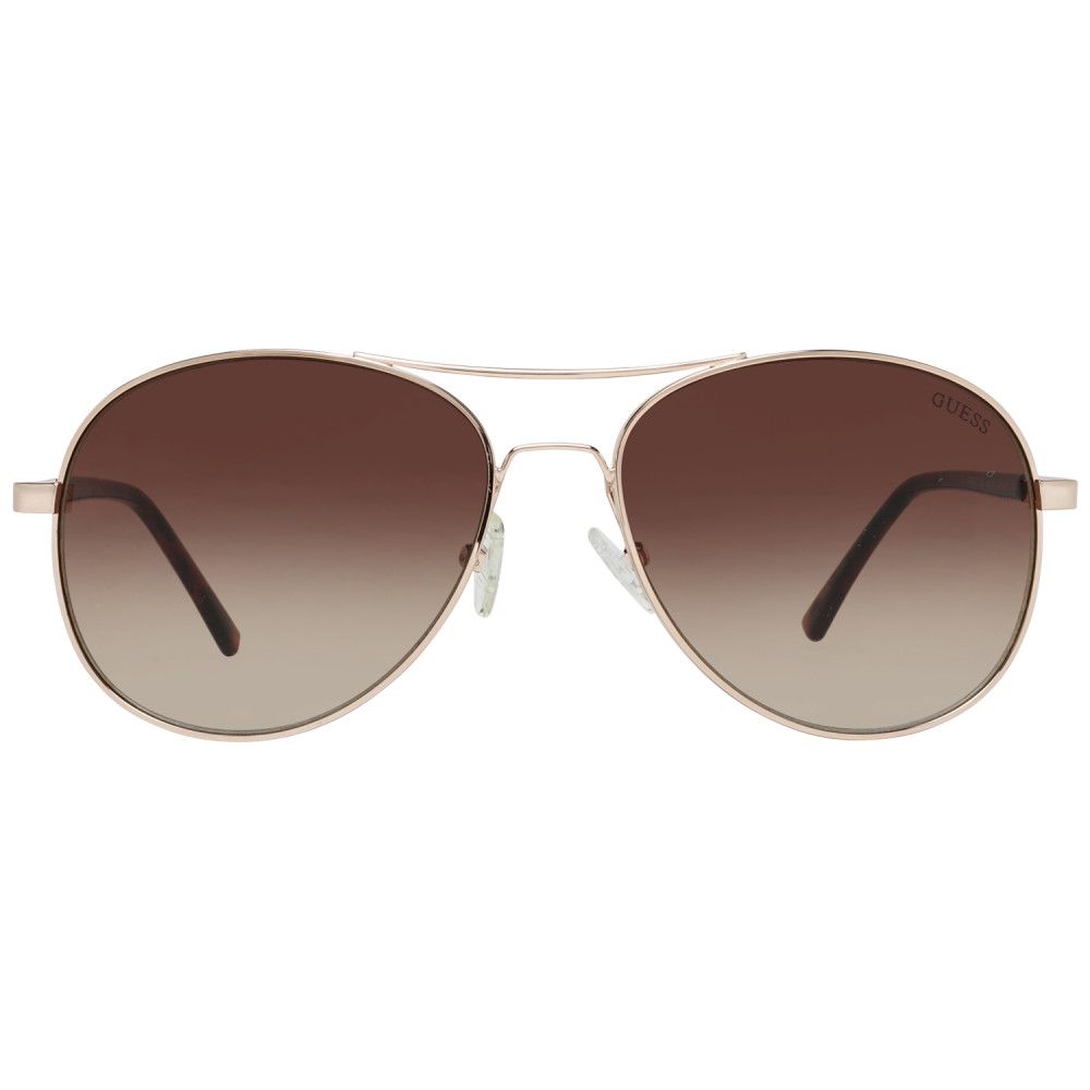Guess goudkleurige metalen zonnebril