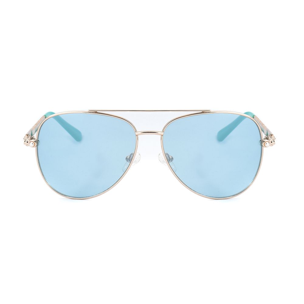 Guess goudkleurige metalen zonnebril