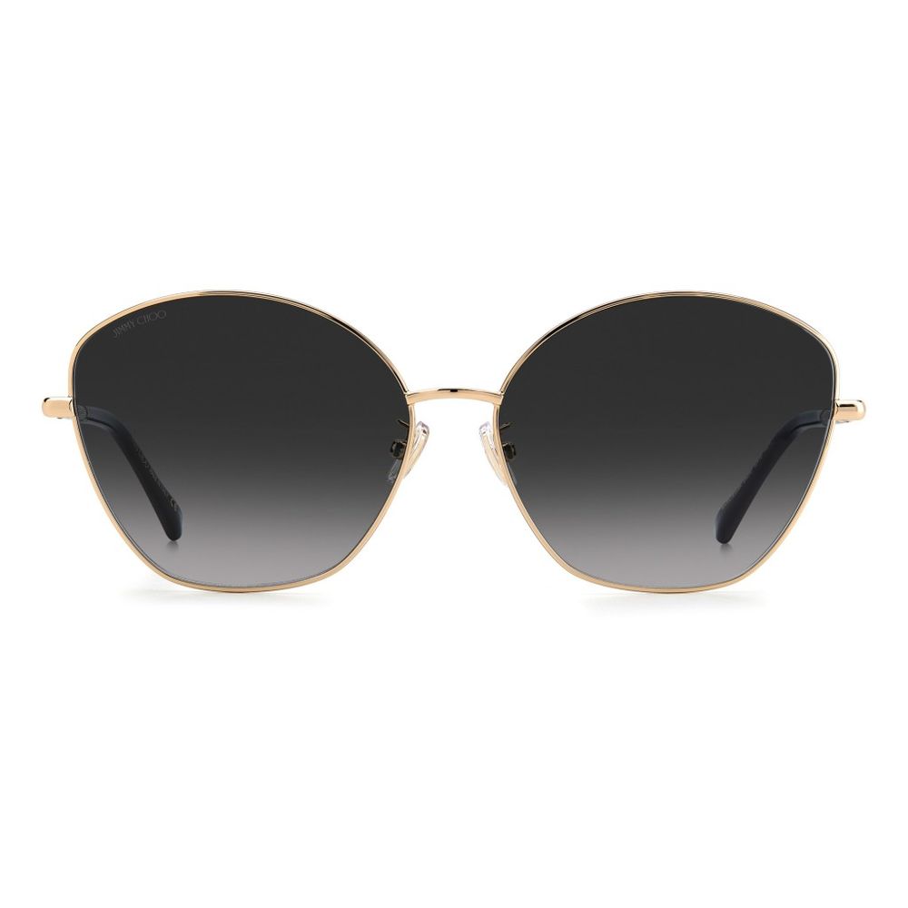 Jimmy choo gold metal sunglasses