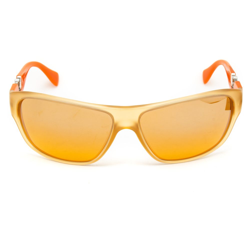Police orange injected sunglasses