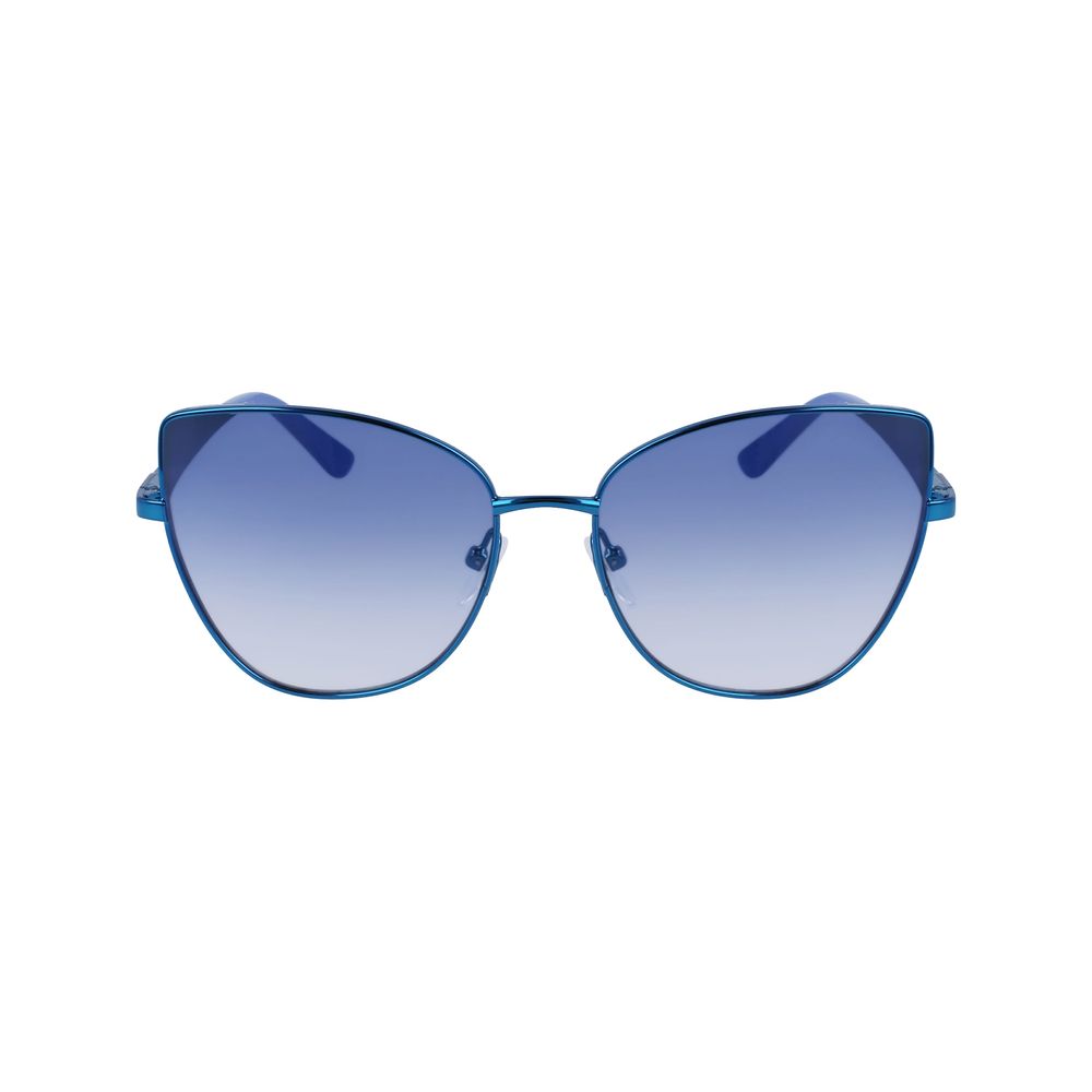 Karl lagerfeld blue metal sunglasses