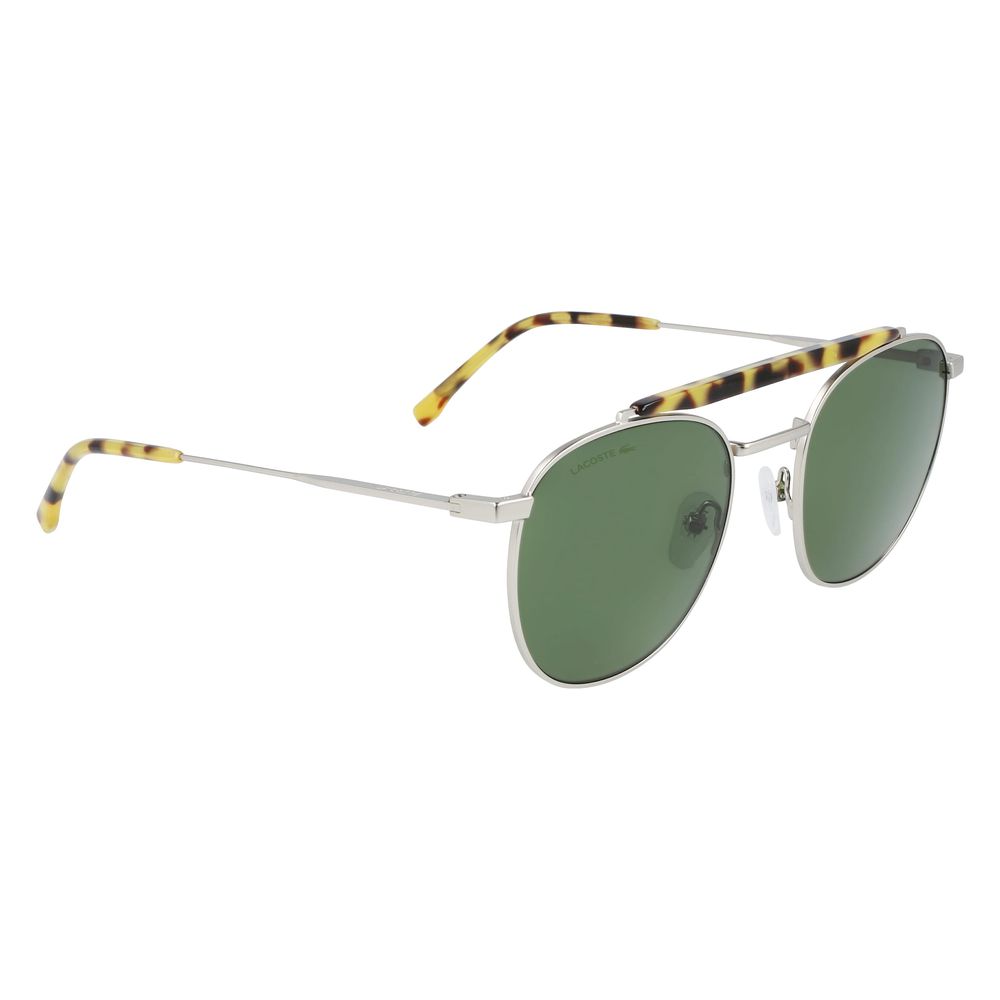 Lacoste silver metal sunglasses