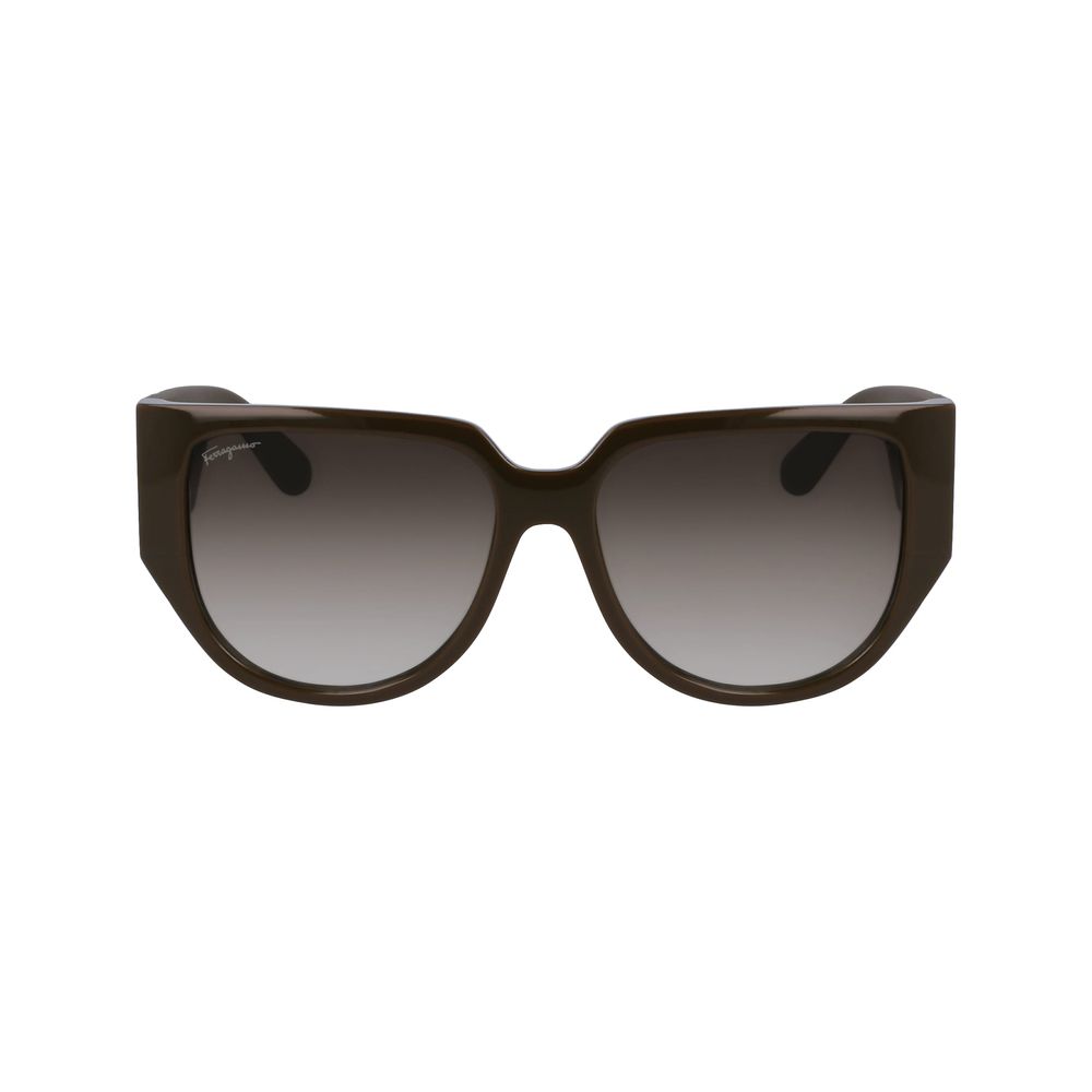 Ferragamo bicolor bio injected sunglasses