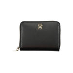 Load image into Gallery viewer, Tommy Hilfiger Black Polyethylene Women Wallet
