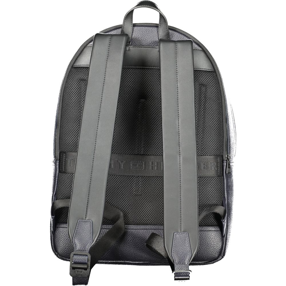 Tommy hilfiger blue polyurethane men's backpack