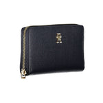 Load image into Gallery viewer, Tommy Hilfiger Blue Polyurethane Women Wallet
