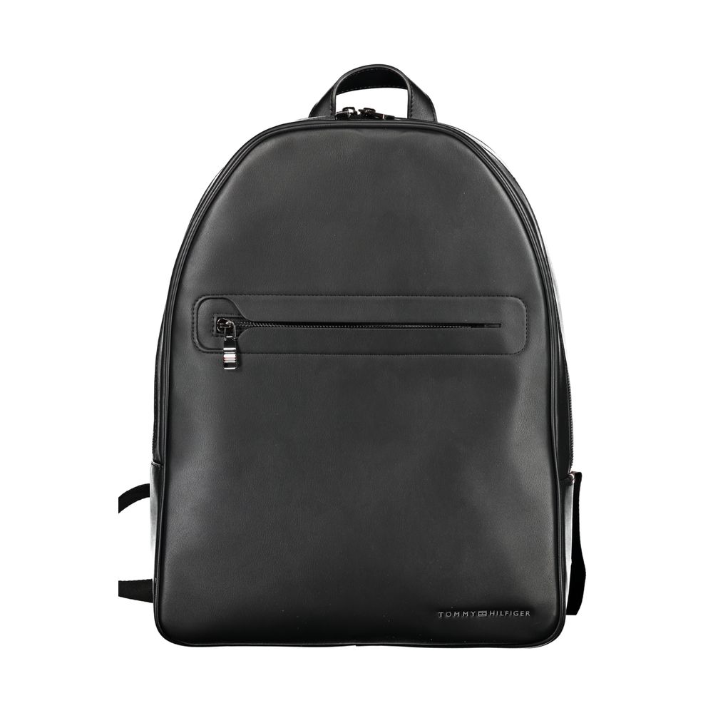 Tommy Hilfiger Nero Polyurethane Men Backpack