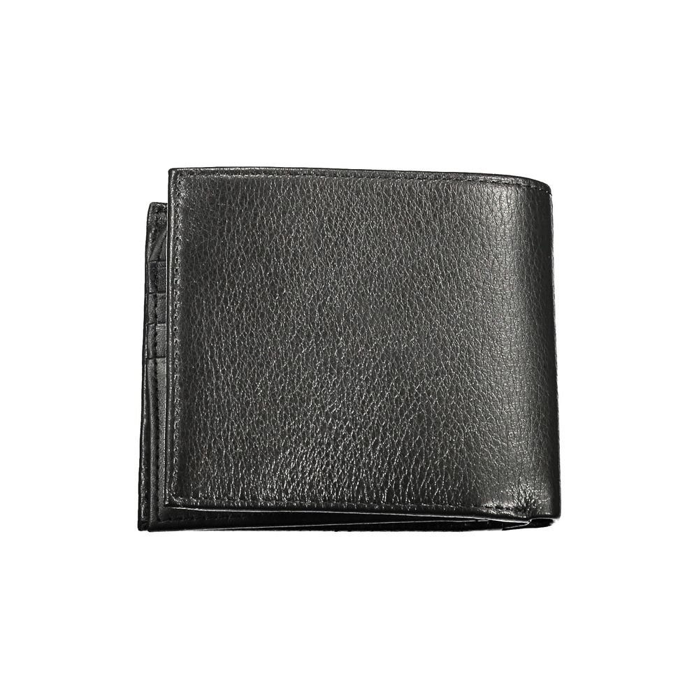 Tommy hilfiger nero leather men wallet