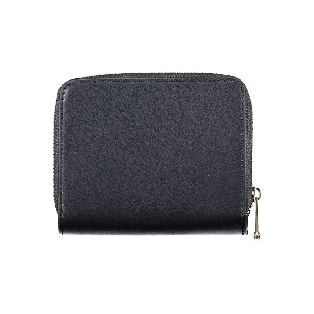 Tommy hilfiger sleek blue polyethylene wallet