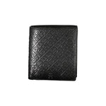 Load image into Gallery viewer, Tommy Hilfiger Sleek Black Leather Dual-Compartment Wallet
