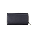 Load image into Gallery viewer, Tommy Hilfiger Blue Polyurethane Women Wallet

