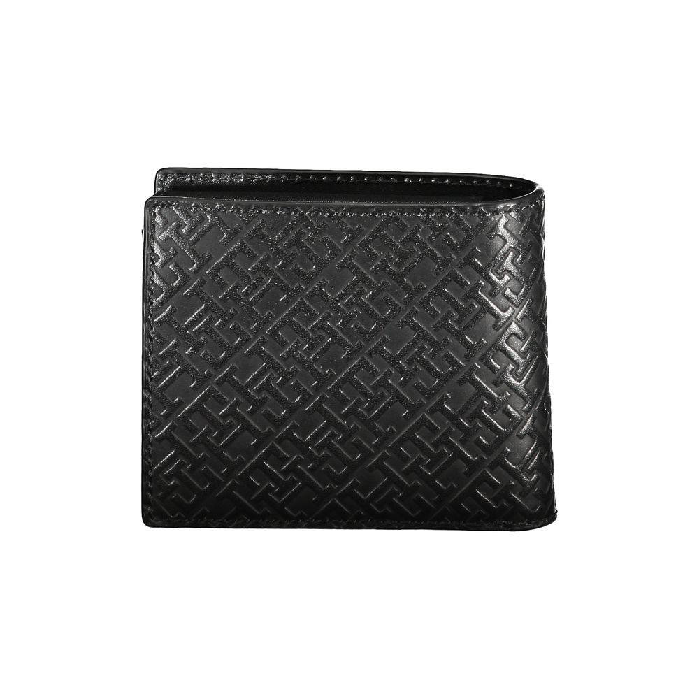 Tommy hilfiger elegant leather wallet with coin purse