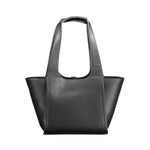 Load image into Gallery viewer, Tommy Hilfiger Black Polyurethane Women Handbag
