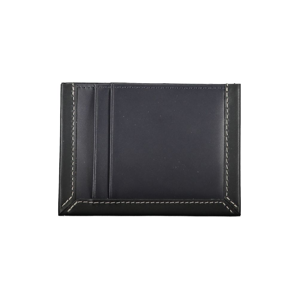 Tommy Hilfiger Blue Leather Men Wallet