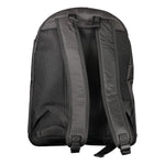 Load image into Gallery viewer, Tommy Hilfiger Black Polyurethane Men Backpack
