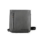 Load image into Gallery viewer, Tommy Hilfiger Black Polyurethane Men's Shoulder Bag
