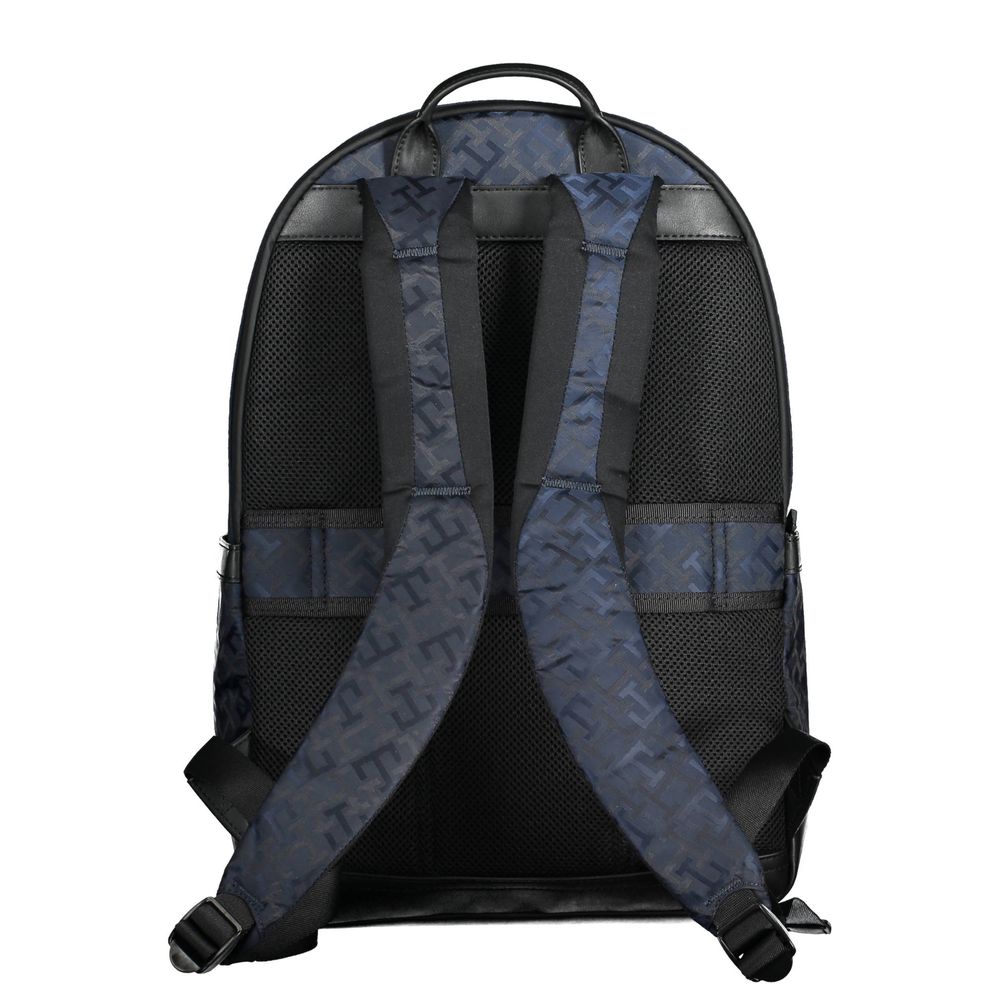 Tommy hilfiger blue polyester mens backpack