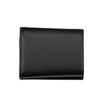 Load image into Gallery viewer, Tommy Hilfiger Black Polyurethane Women Wallet

