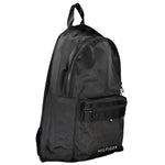 Load image into Gallery viewer, Tommy Hilfiger Black Polyester Men Backpack
