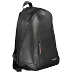 Load image into Gallery viewer, Tommy Hilfiger Black Polyurethane Men's Backpack
