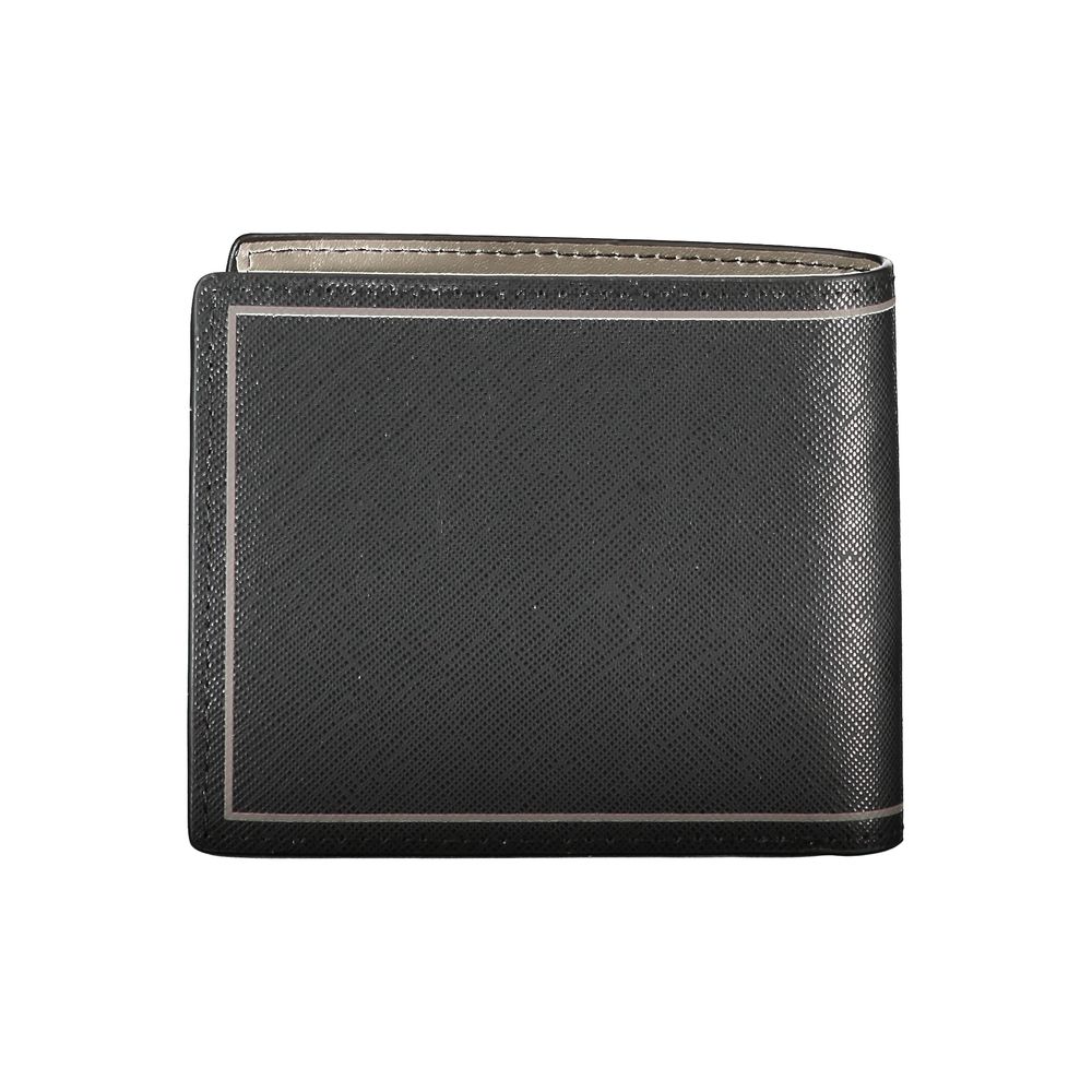 Tommy hilfiger nero leather men wallet
