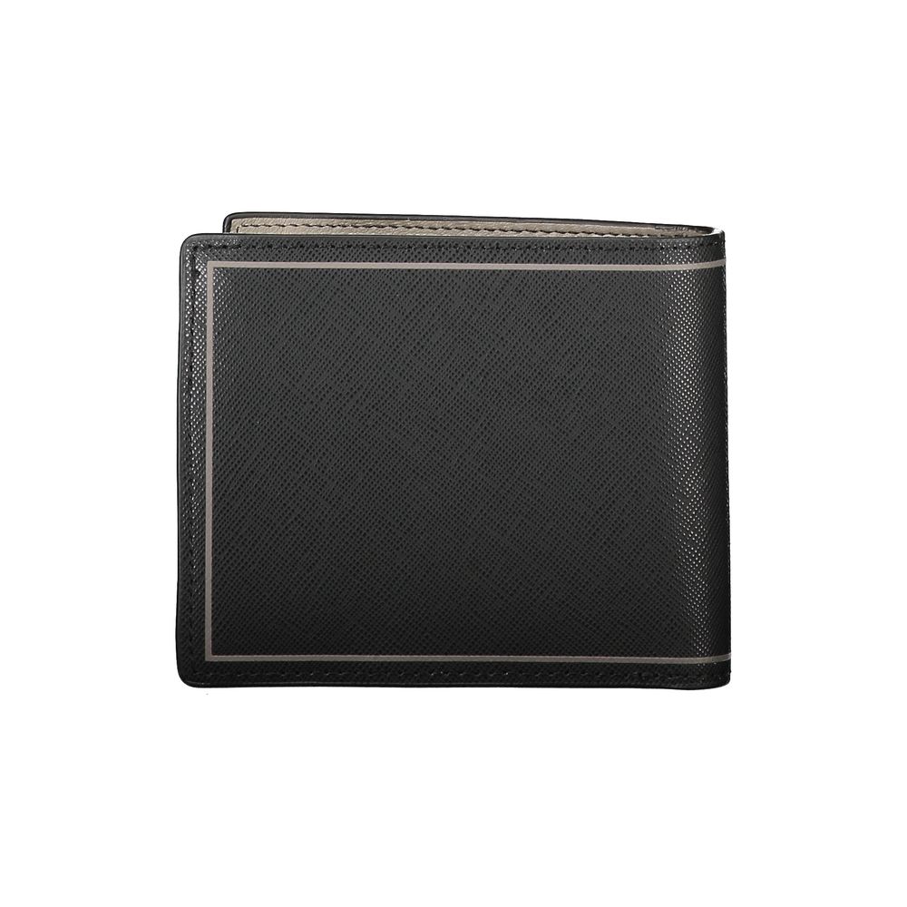 Tommy hilfiger nero leather men wallet