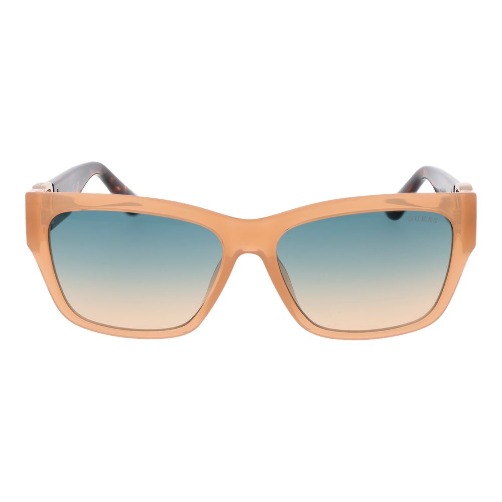 Guess beige roestvrijstalen zonnebril