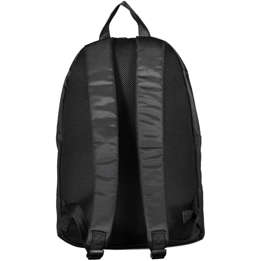 Tommy hilfiger black polyester men backpack