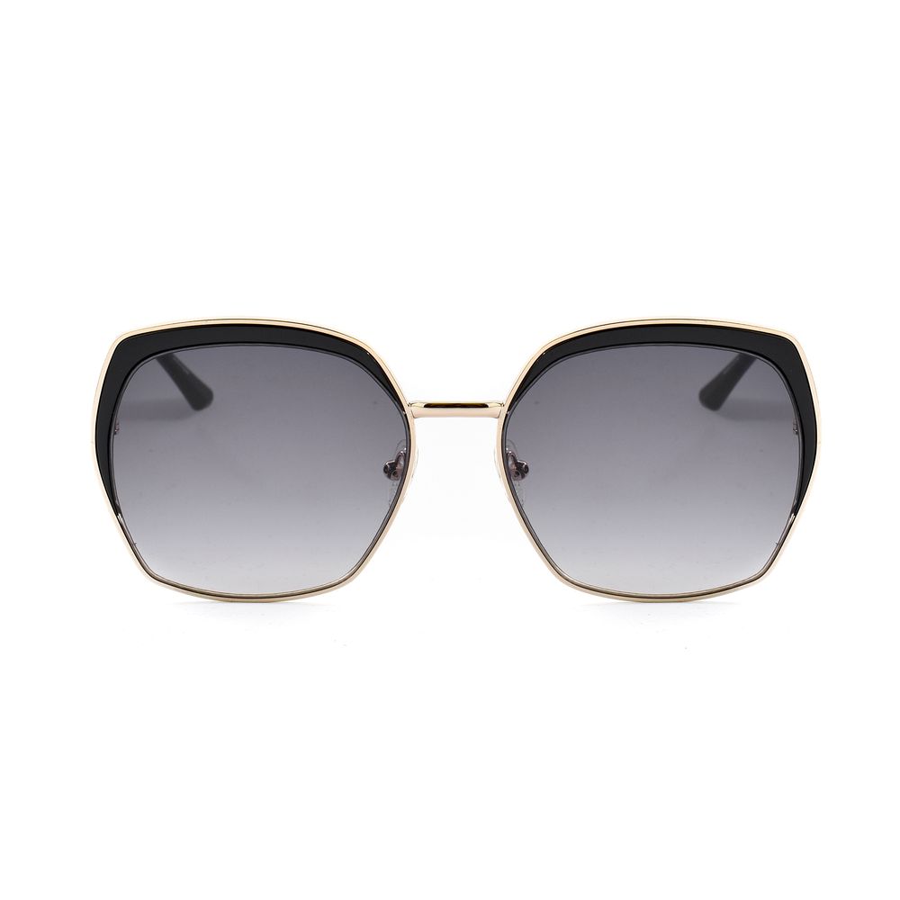 Guess goudkleurige metalen zonnebril
