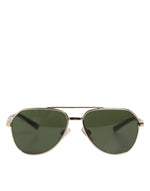 Load image into Gallery viewer, Dolce &amp; Gabbana DG2125 Silver Frame Aviator Shades Eyewear Sunglasses Children

