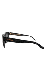 Load image into Gallery viewer, Dolce &amp; Gabbana DG4177 Black Leather Frame Tinted Lens Sunglasses
