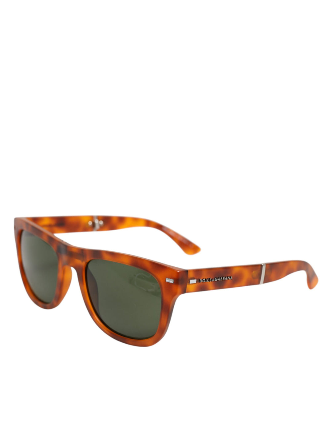 Dolce & Gabbana DG6089 Havana Volledig Omrande Ronde Opvouwbare Zonnebril