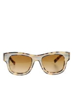 Load image into Gallery viewer, Dolce &amp; Gabbana DG4379F White Tortoiseshell Gradient Acetate Shades Sunglasses
