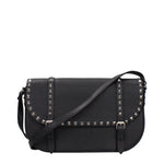 Load image into Gallery viewer, Valentino Garavani Black Leather Crossbody Bag
