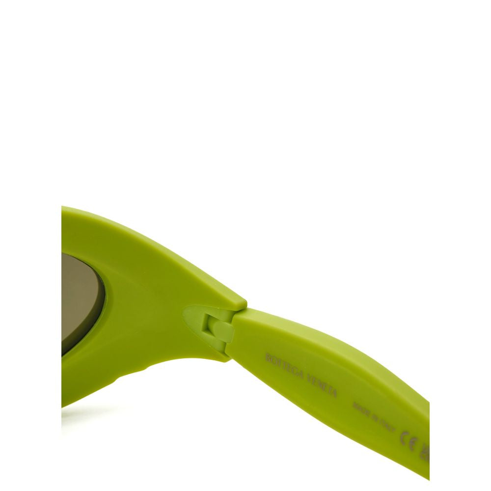 Bottega veneta yellow acetate sunglasses