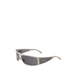 Load image into Gallery viewer, Bottega Veneta Gray Metal Sunglasses
